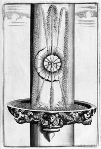 Dekorativt springvandsdesign, 1664 af Georg Andreas Bockler