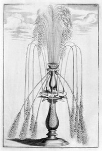Dekorativt springvandsdesign, 1664 af Georg Andreas Bockler