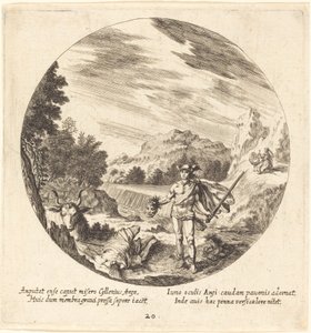 Mercury Killing Argus af Georg Andreas Wolfgang the Elder