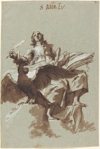 Sankt Johannes Evangelisten af Georg Anton Urlaub
