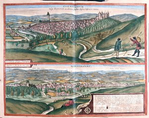 Eisenstadtt, Tyskland - Mannersdorf, Østrig - i 