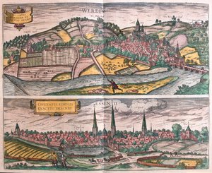 Essen og Werden, Tyskland - i 