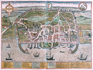 Visby, Gotland, Sverige - i 