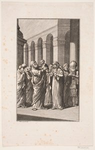 Fremstillingen i templet af Georg Christian Schule
