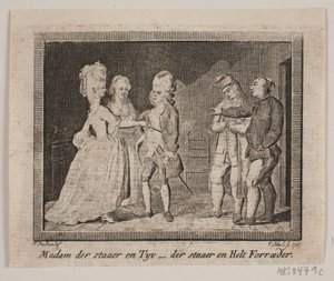 Vignet til J. H. Wessels "Samtlige skrifter" af Georg Christian Schule
