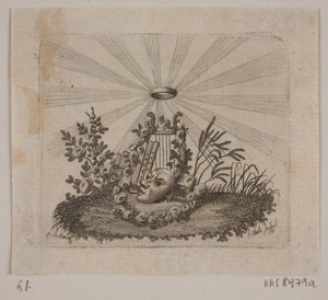 Vignet til J. H. Wessels "Samtlige skrifter" af Georg Christian Schule