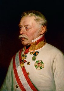 Feltmarskal Johann Joseph Wenzel Radetzky von Radetz ... (maleri på lærred)