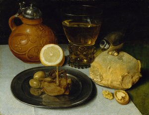 Stilleben, formentlig ca. 1625-30.