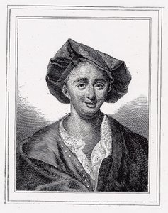 Julien Offray de La Mettrie 1709-1751 af Georg Freidrich Schmidt