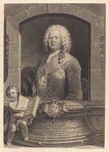 Samuel Liber Baro de Cocceji af Georg Friedrich Schmidt after Jean Pesne