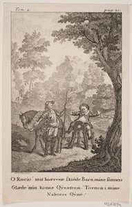 Illustration til Don Quixote af Georg Haas