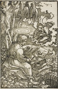 St. Matthæus, fra The Luther Bible af Georg Lemberger