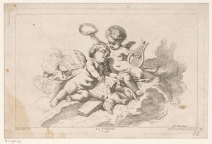 Poëzie La Poesie (titel på objekt) Livre des Arts (serietitel) af Georg Leopold Hertel