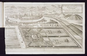De nye haver i Cremsier, prins-biskoppens residens, udgivet ca. 1700