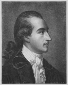 Johann Wolfgang von Goethe, tysk forfatter af Georg Oswald after May