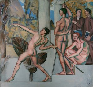 Mens sana in corpore sano Et sundt sind i en sund krop, 1912 af Georg Pauli