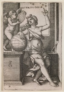 Astrologia, fra serien "The Liberal Arts" af Georg Pencz