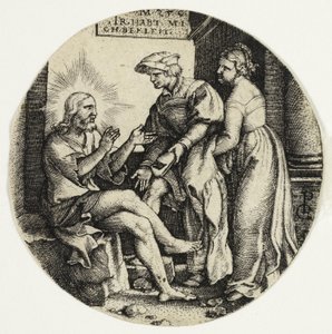 Clothing the Naked, fra The Seven Acts of Mercy af Georg Pencz