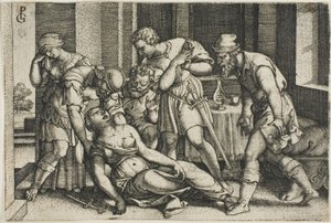 Lucretias død af Georg Pencz