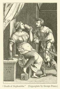 Sophonisbas død af Georg Pencz