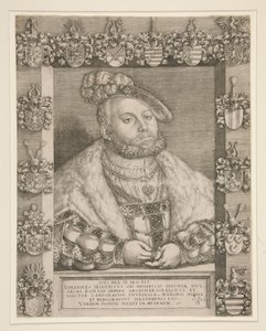 Frederick den kloge, valg af Sachsen af Georg Pencz