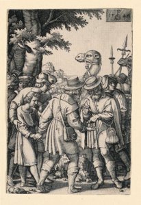 Joseph solgt af sine brødre, fra historien om Josef af Georg Pencz