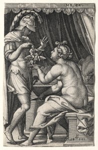 Medea og Jason af Georg Pencz
