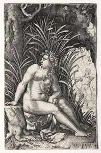 Procris, 1539. af Georg Pencz