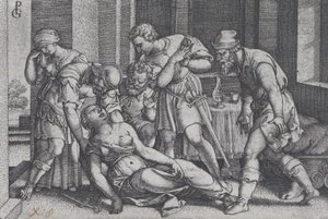 Lucretias selvmord, fra Scener fra romersk historie.