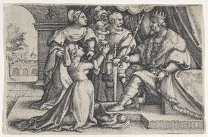 Salomons dom. af Georg Pencz