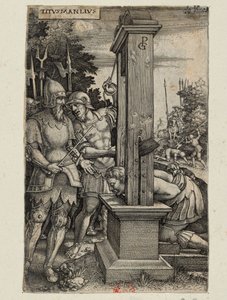 Titus Manlius, ca. 1535 af Georg Pencz