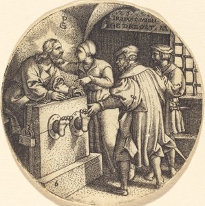 At besøge de fængslede af Georg Pencz