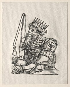 Tyranner i Det Gamle Testamente: Nebukadnezar. af Georg Pencz