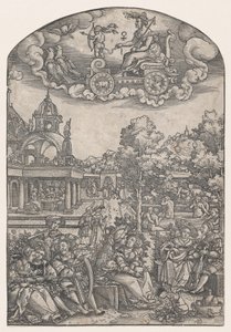 Venus, fra De syv planeter. af Georg Pencz