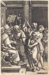 Virginius dræber sin datter af Georg Pencz