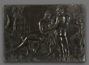 Venus og Adonis, midten af 1700-tallet.