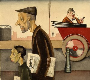 Avisbud. Omkring 1921
