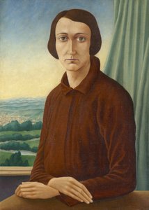 Hedwig Schrimpf, kunstnerens anden hustru af Georg Schrimpf