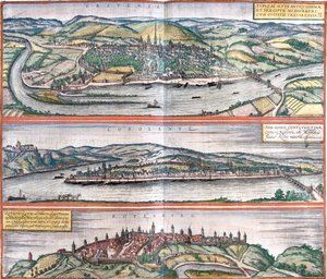 Trier, Koblenz, Rothenburg ob der Tauber, Tyskland