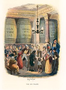 Illustration til hårde tider af George (after) Cruikshank