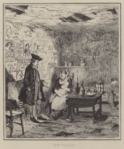 Illustration til Jack Sheppard (gravering) af George (after) Cruikshank