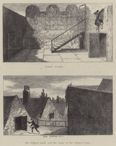Illustration til Jack Sheppard (gravering) af George (after) Cruikshank
