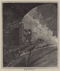 Illustration til Jack Sheppard (gravering) af George (after) Cruikshank