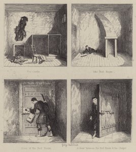 Illustration til Jack Sheppard (gravering) af George (after) Cruikshank