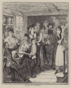 Illustration til Jack Sheppard (gravering) af George (after) Cruikshank