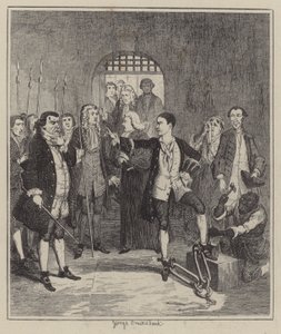 Illustration til Jack Sheppard (gravering) af George (after) Cruikshank