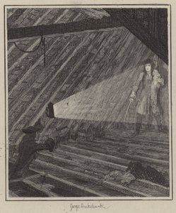 Illustration til Jack Sheppard (gravering) af George (after) Cruikshank