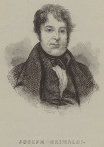 Joseph Grimaldi (gravering) af George (after) Cruikshank