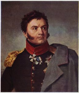 Portræt af Nikolay Raevsky (farvelitografi)