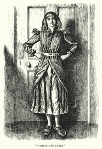 Illustration til Trilby af George du Maurier (gravering) af George (after) Du Maurier